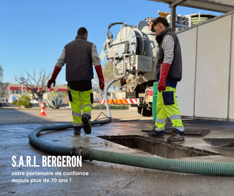 SARL Bergeron à Monteux - Plus de 70 ans d'expérience dans les domaines de l'assainissement, vidange et désinsectisation depuis trois générations